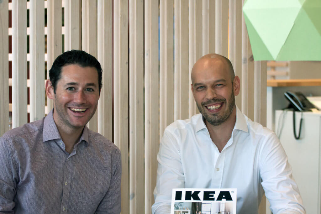 David Jaffe, Web and Digital Manager IKEA Austria und Markus Inzinger, geschäftsführender Gesellschafter Otago Online Consulting GmbH