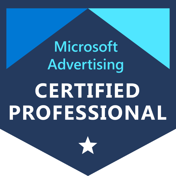 Badge Microsoft Advertising Certified Professional