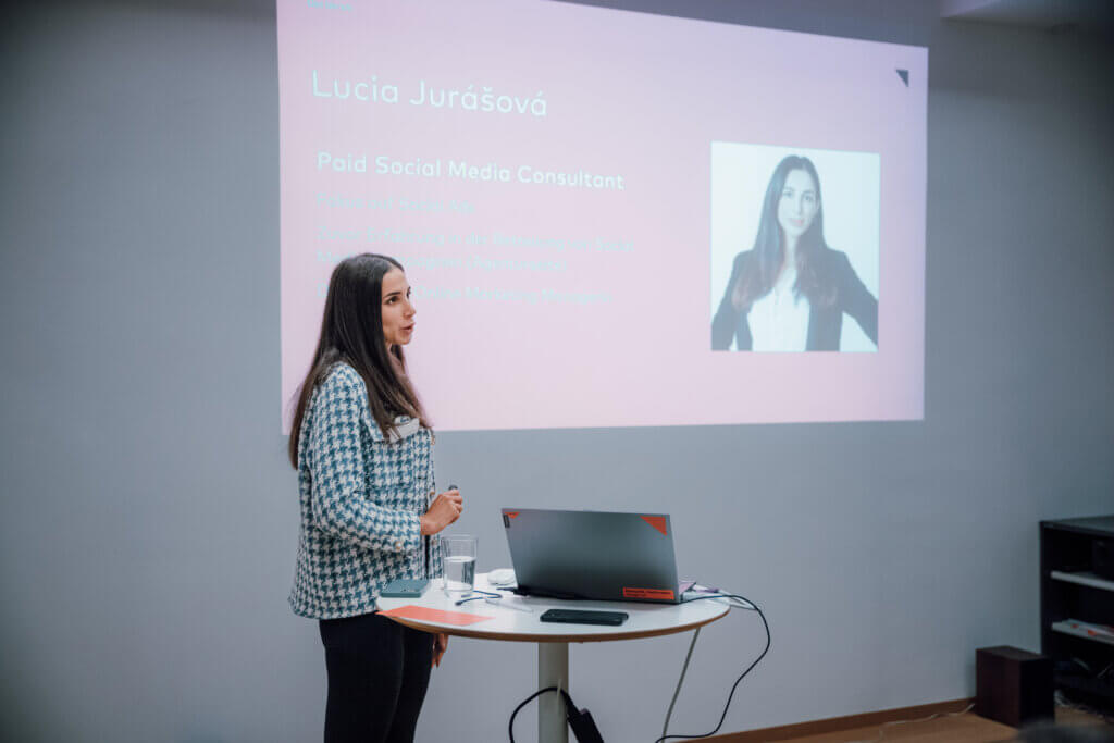 Lucia Jurášová TikTok MeetUp otago