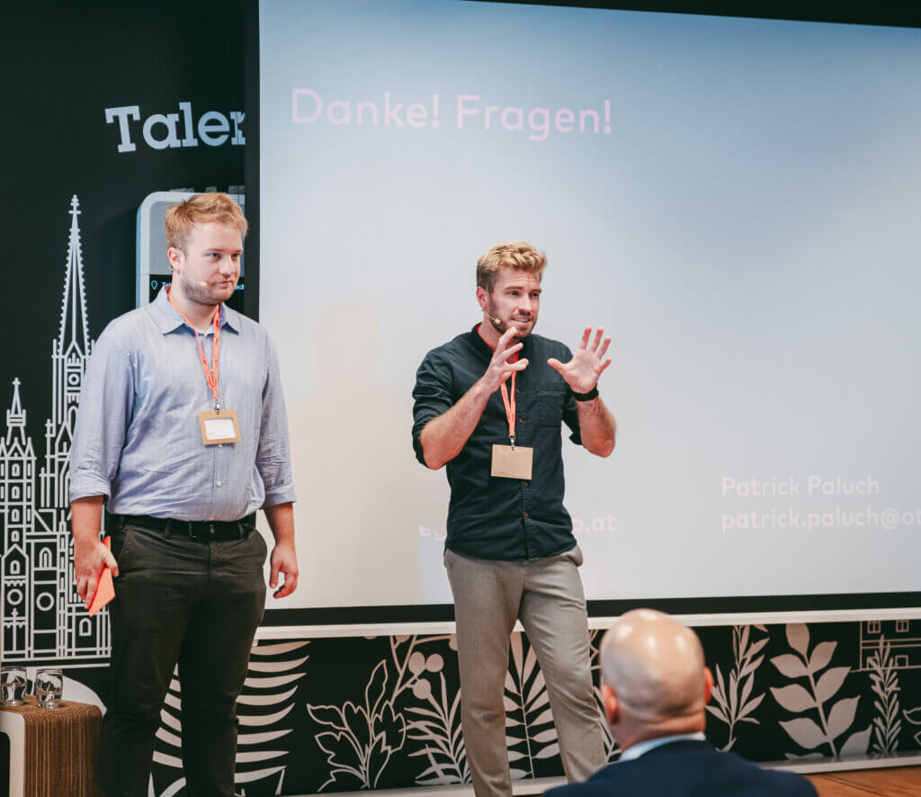 Sebastian Egger und Patrick Paluch-otago Summit