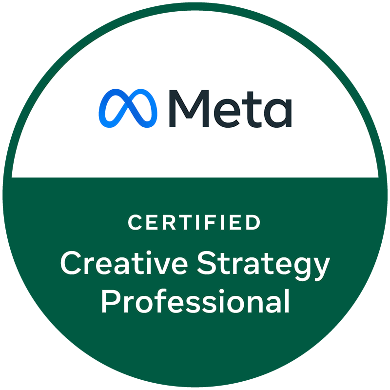 Meta Certified Strategy Professional Badge