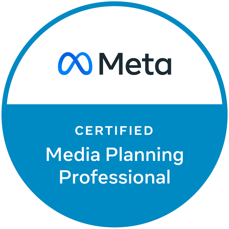 Meta Certified Media Planning Professional Badge