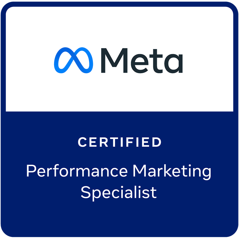 Meta Certified Certified Performance Marketing Specialist Badge