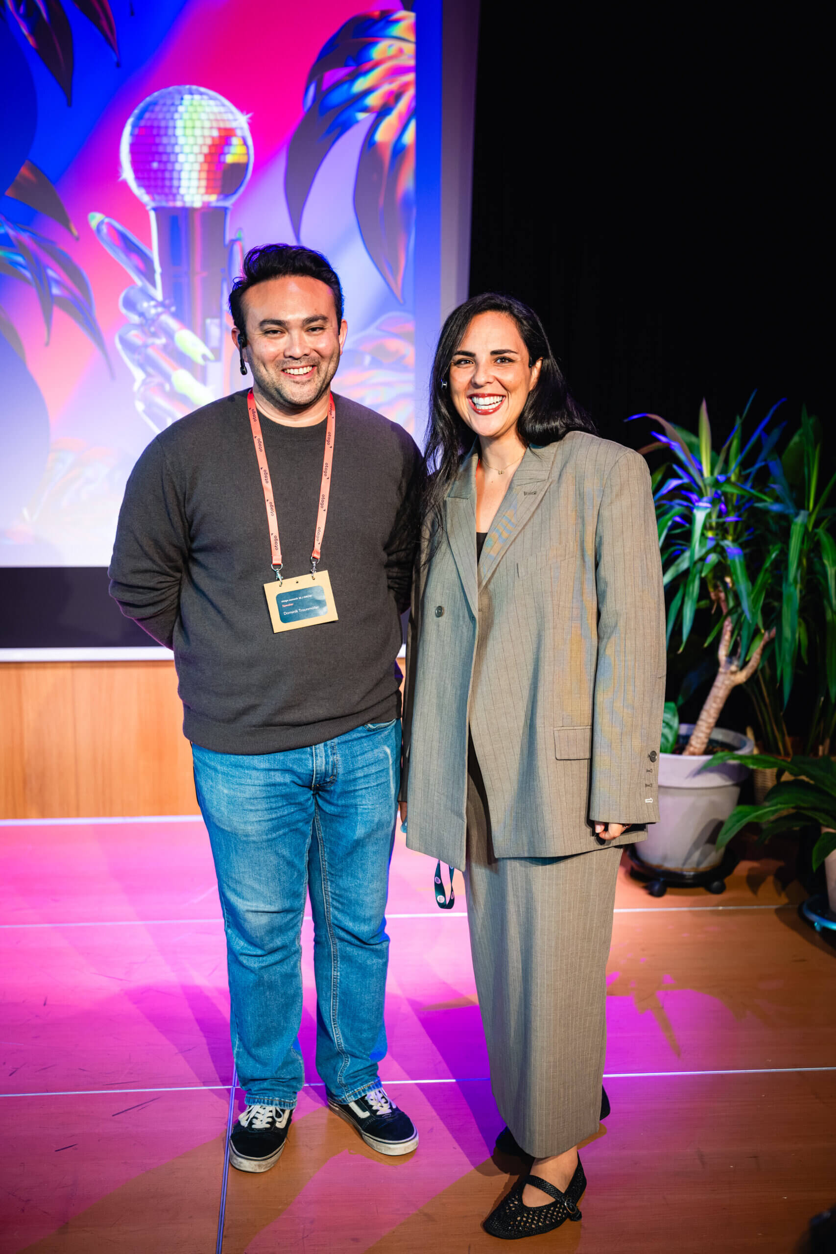 Rebecca Attali, Spotify und Dominik Traunmüller, Aleph - otago Summit 2026