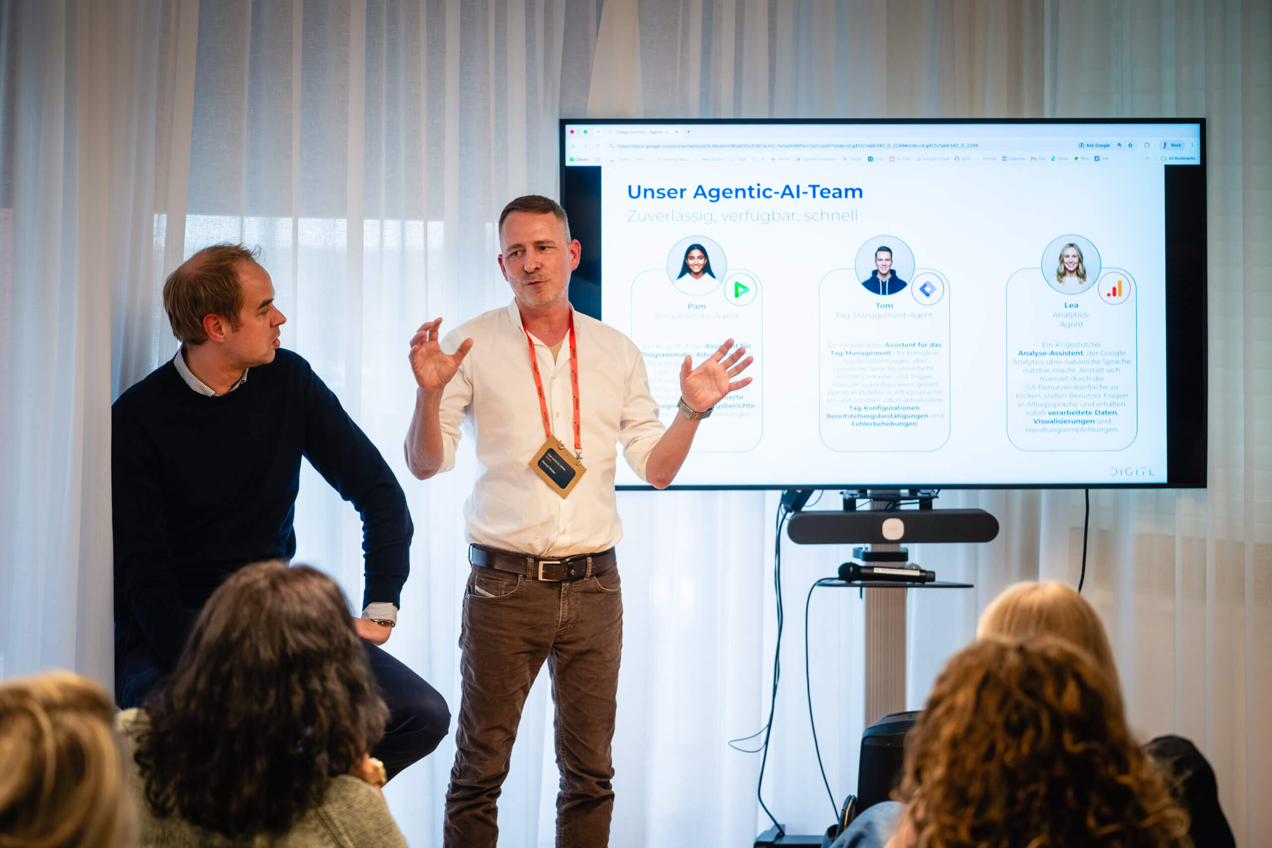 Tim Hasenpusch und Marcel Müller, Digitl - otago Summit 2026
